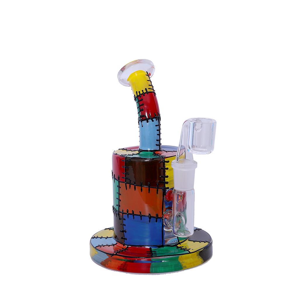 Glass Dab Rig Karma 6" Patches Design Inline