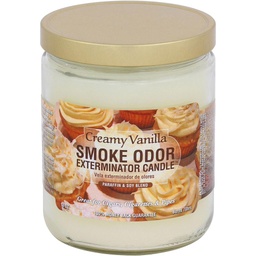 [2527c] Smoke Odor Candle 13oz Vanilla