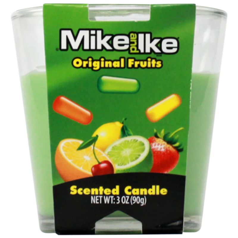 Candle Mike & Ike 3oz Original Fruits Box of 6