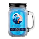 Candle Beamer Smoke Killer Collection Blue F*#kin' Ocean Large Glass Mason Jar 12oz