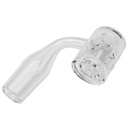 Glass Concentrate Accessory CannAccessories Reactor Quartz Banger 19mm Male 90 Degree