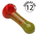 Glass Pipe Genuine Pipe Co 3" Heavy Colour Frit - Display/12