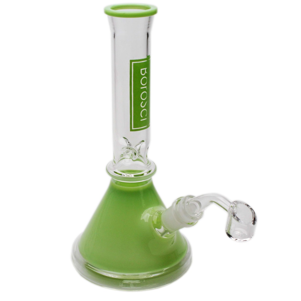 Glass Rig BoroSci 8" Colour Mini Beaker with Banger