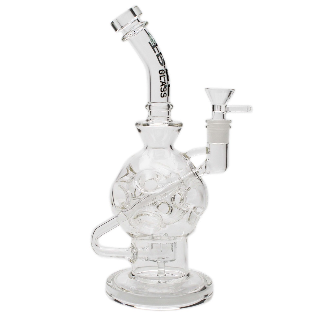 Tree Glass 10" Perked Fabrige Egg Bubbler