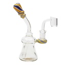 Glass Rig Karma Bent Neck Reversal With Banger