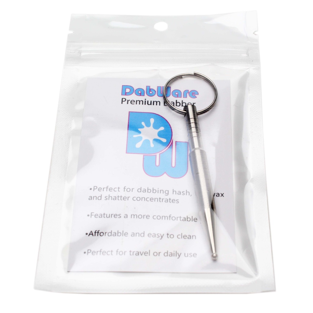 Titanium Dabber DabWare Short Keychain