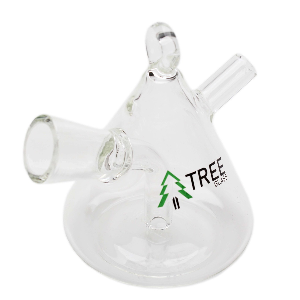 Doobie Bubbler Tree Glass Pyramid