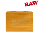 Raw Naturawl Lockable Teakwood Smoker's Box