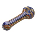 Glass Pipe Genuine Pipe Co 4" Dotted Raked - Display/12