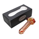 Glass Pipe Genuine Pipe Co 4" Fumed Striped - Display/12