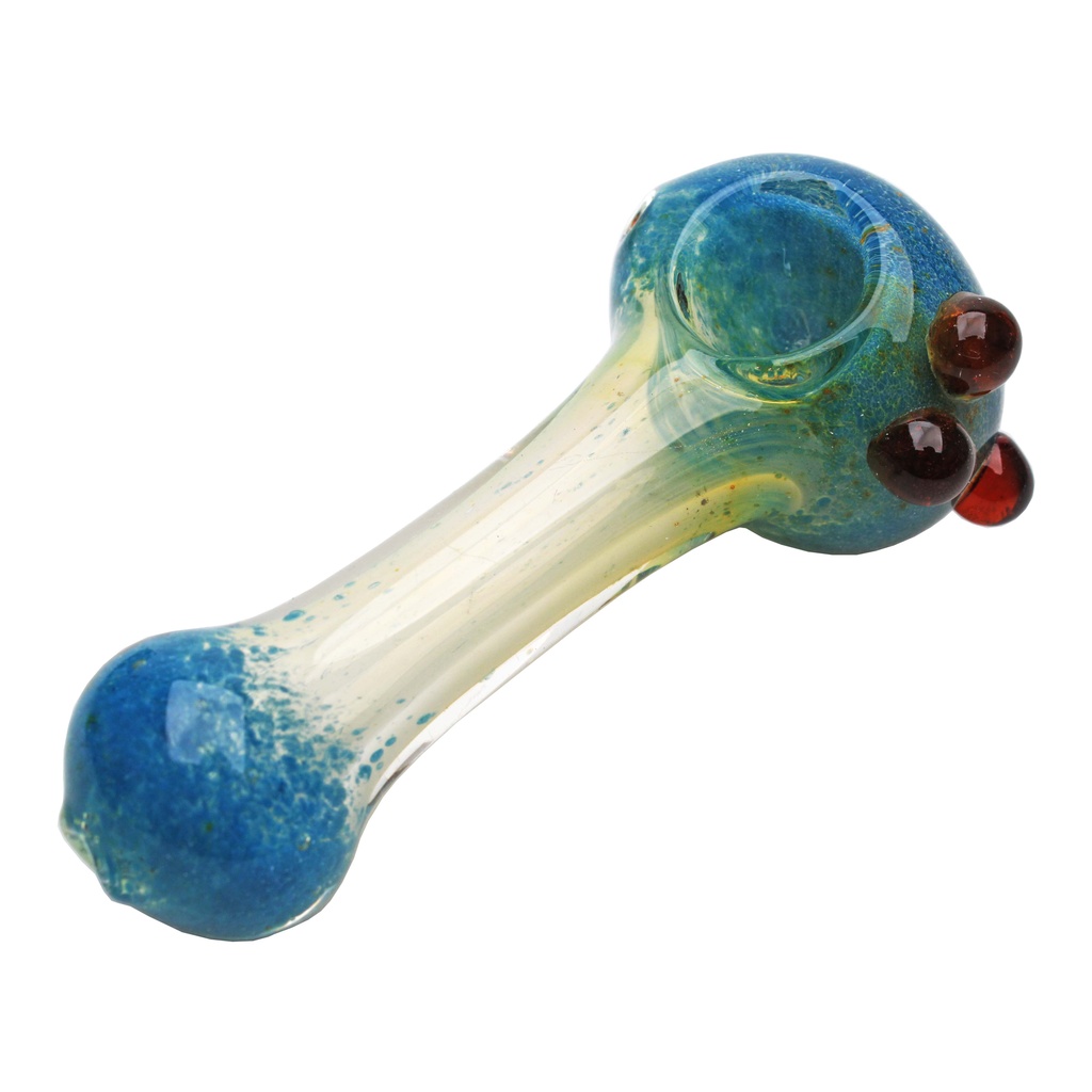 Glass Pipe Genuine Pipe Co 4" Fumed and Tipped - Display/12