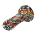 Glass Pipe Genuine Pipe Co 2.5" Rasta - Display/12