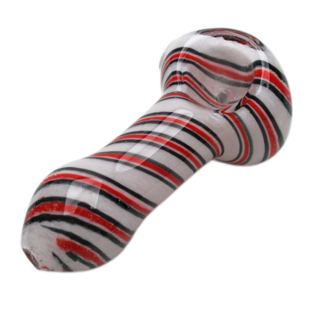 Glass Pipe Genuine Pipe Co 2.5" Striped - Display/12