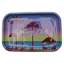 Rolling Club Metal Rolling Tray - Medium - Paradise City
