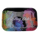 Rolling Club Metal Rolling Tray - Medium - Rainbow Fumes