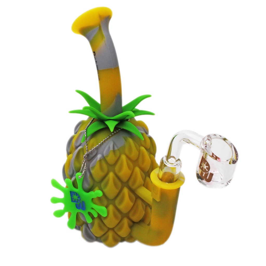 Silicone Rig Dabware Platinum Pineapple Rig