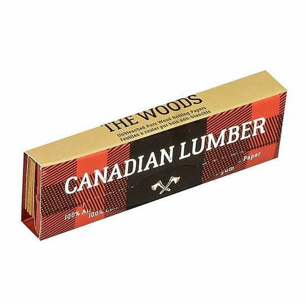 Rolling Papers Canadian Lumber Wood Pulp 1.25 W/ Tips