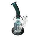 BoroSci 9" Tree Perk Bent Neck Bong/Bubbler