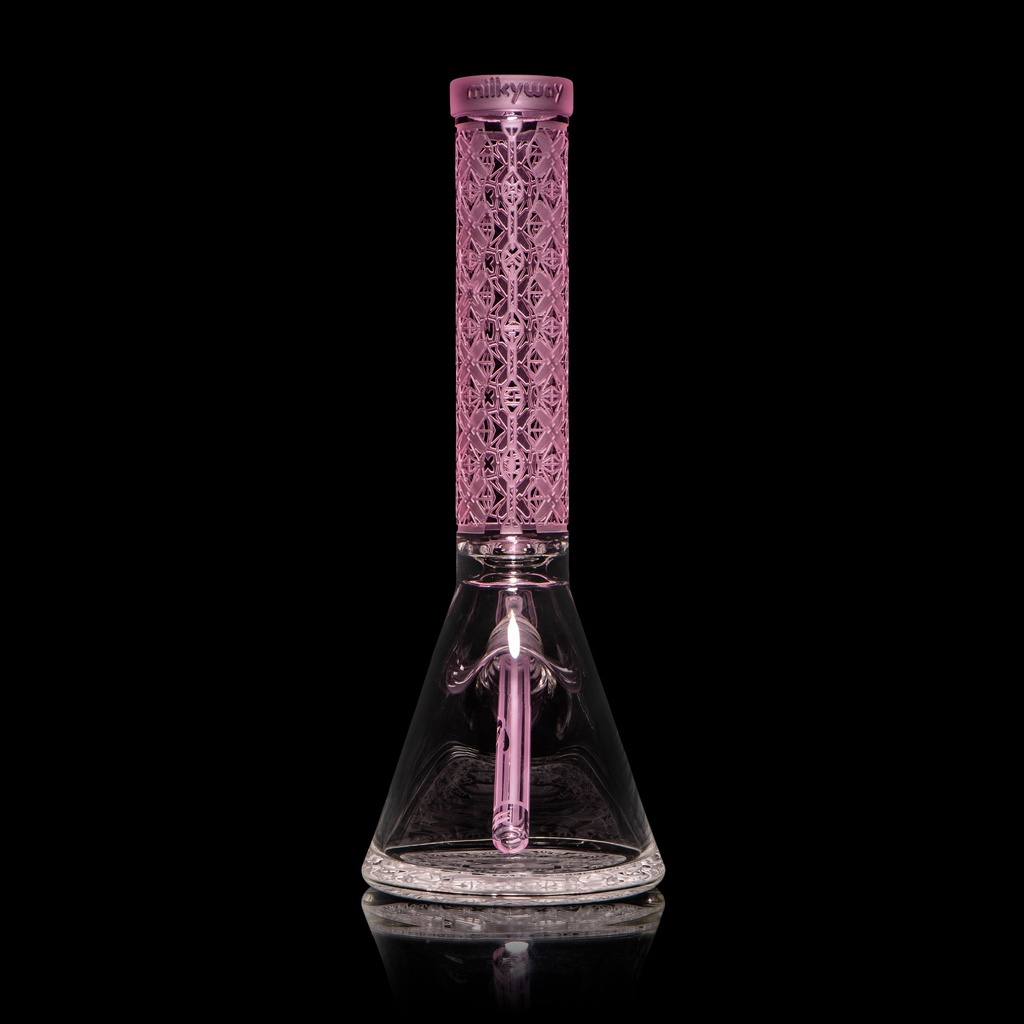 Glass Bong - Milkyway 15" X-MORPHIC 9mm Beaker