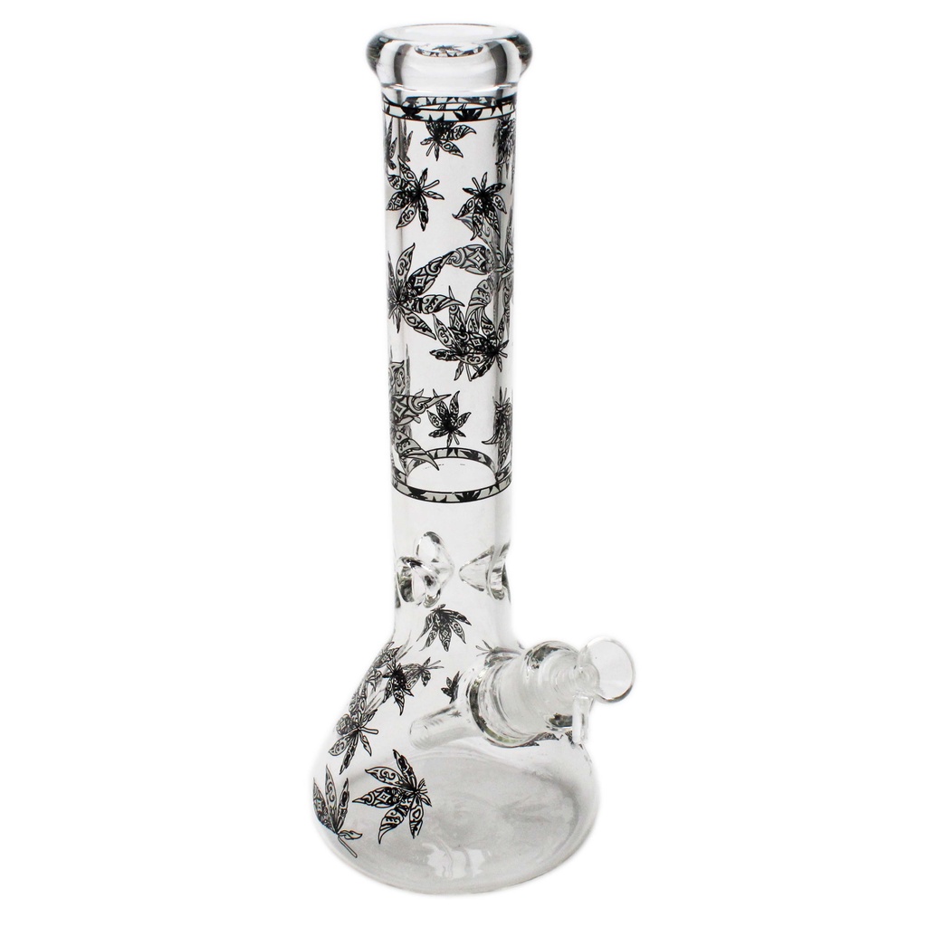 Glass Bong Karma 14" Leaf Beaker