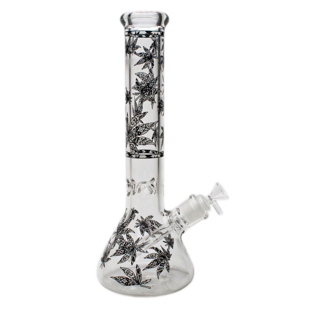 Glass Bong Karma 14" Leaf Beaker