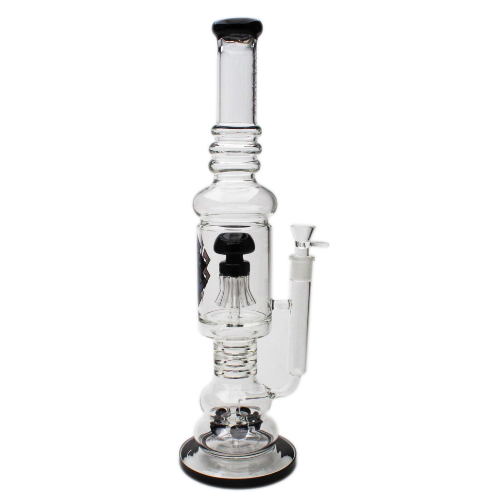 Glass Bong Karma 20" Double Perk Umbrella Spout