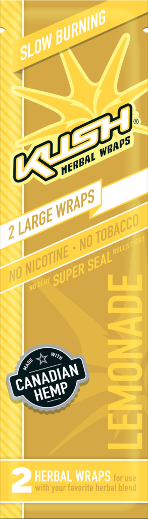 Hemp Wrap Kush Cones Lemonade Box Of 15