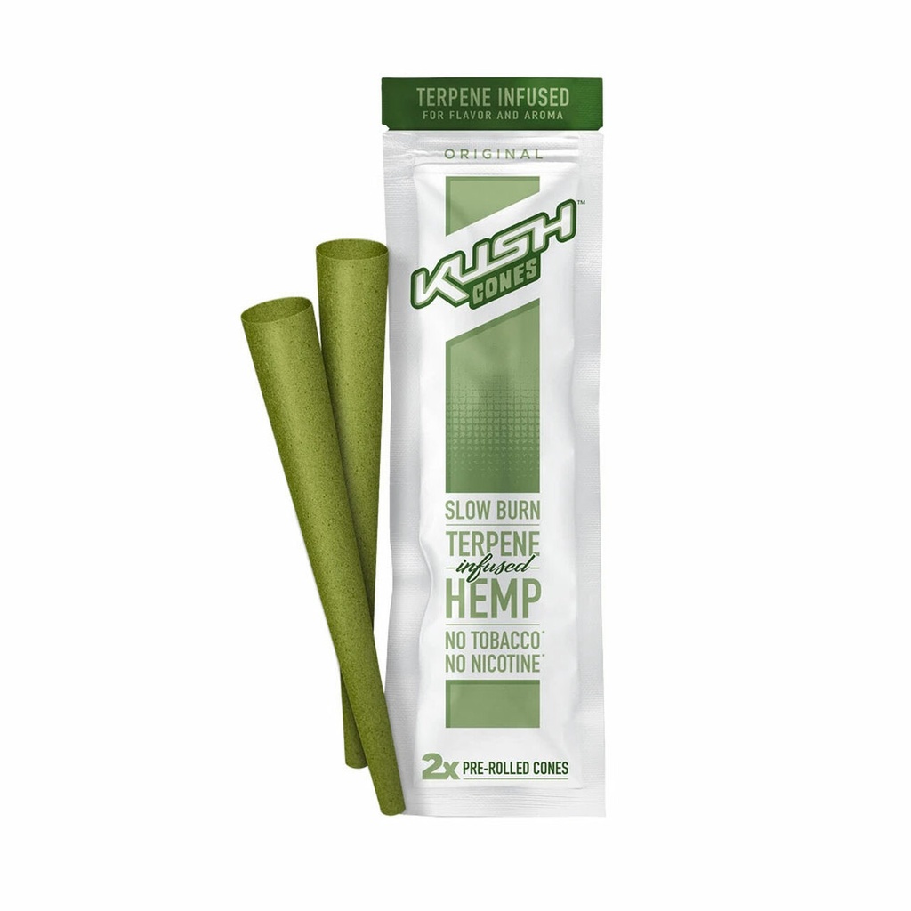 Hemp Wrap Kush Cone Terpenes OG Original Box of 15