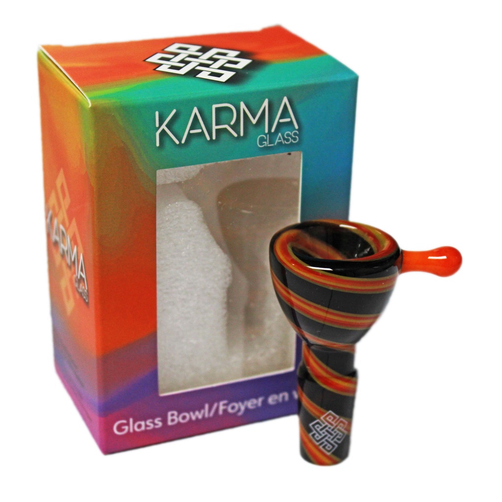 Glass Bowl Karma 14mm Reversal Ground Joint