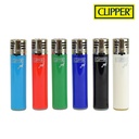 Clipper Round Plastic Jet Flame Solid Colours Tray/48