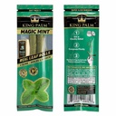 King Palm Pre-Roll Pouch -Slim Magic Mint- 2 Per Pack - Box Of 20 