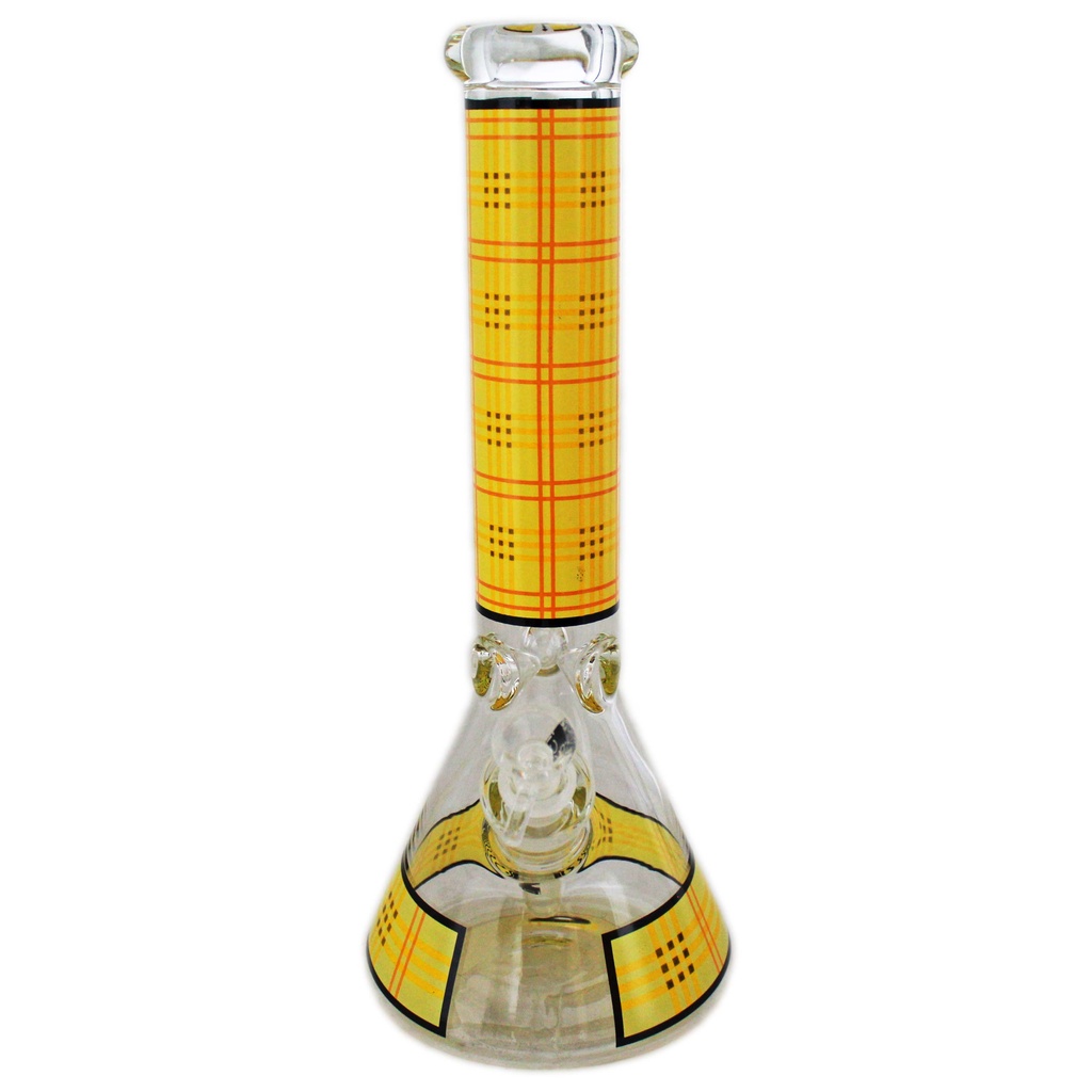 Glass Bong BoroSci 14" Peachy