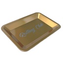 Rolling Club Metal Rolling Tray - Small - Gold