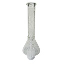 Glass Bong BoroSci 15" Glow In The Dark With Ash Catcher