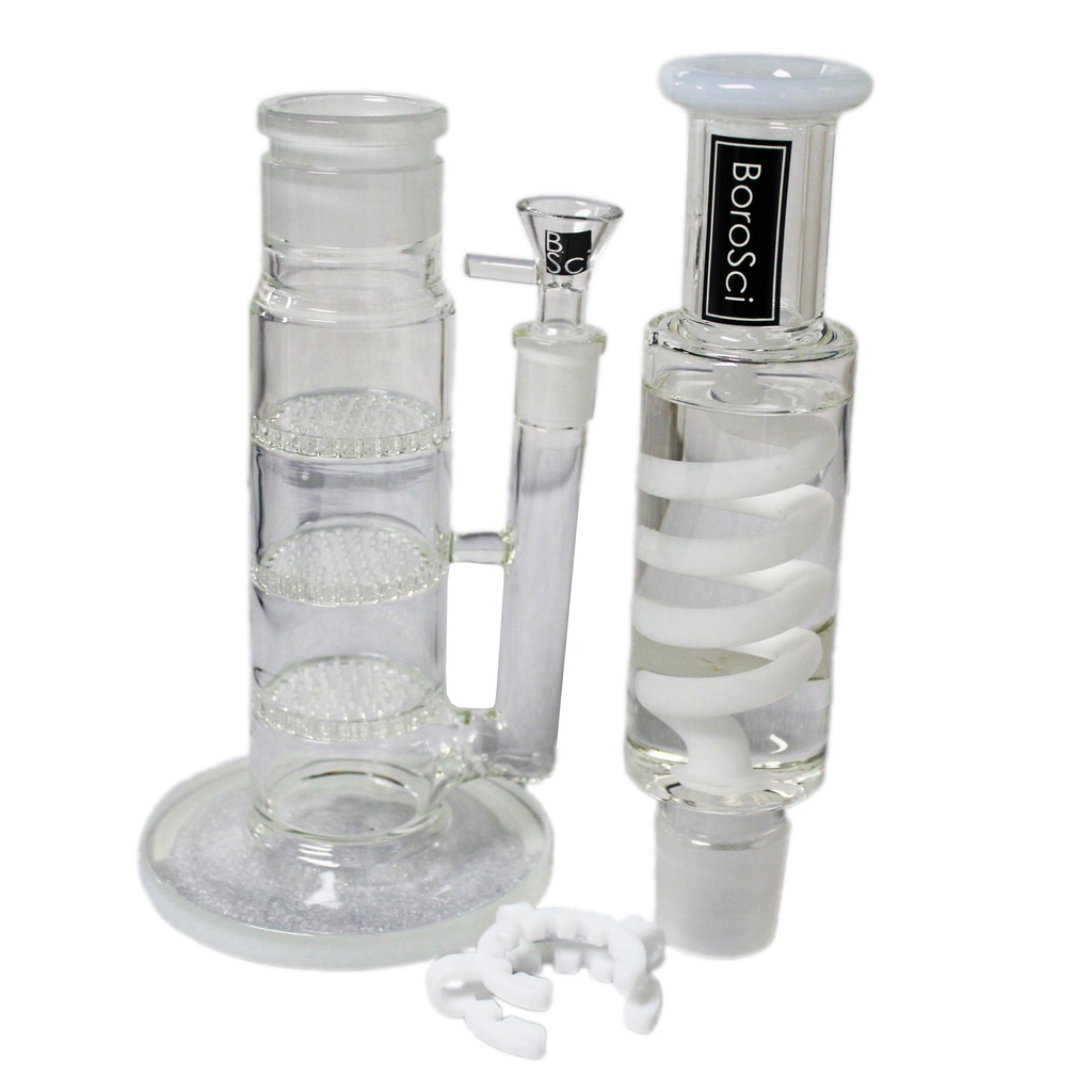 Glass Bong BoroSci 16" Glycerin Coil