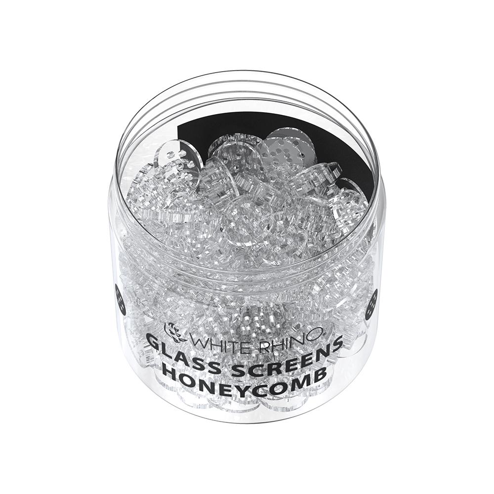 White Rhino Glass Screen Honeycomb - Pack of 200
