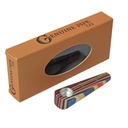 Wooden Pipe Genuine Pipe Co Rainbow