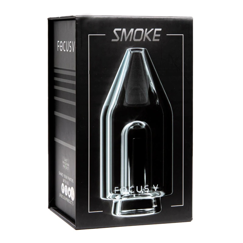 Focus V Carta E-Rig Glass Bubbler Top Smoke