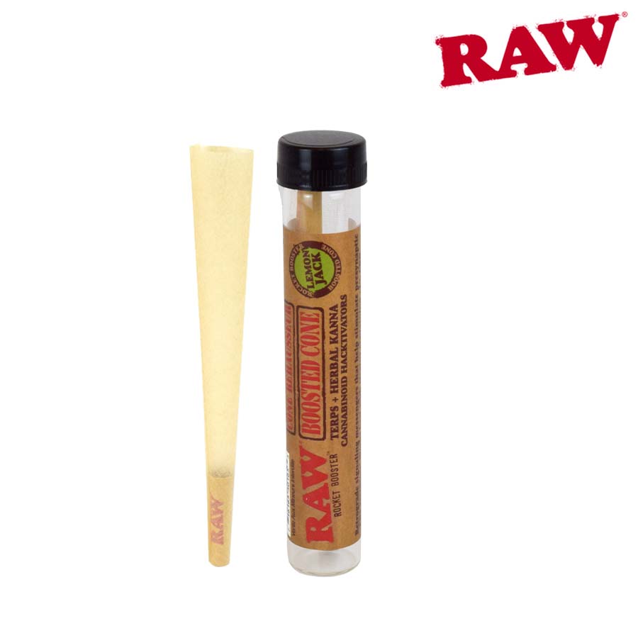 Rolling Cone Raw Rocket Booster Cones Lemon Jack Box of 12