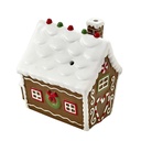 Ceramic Roast and Toast Gingerbread House Pipe