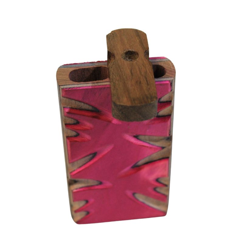 Dugout Pink Carved