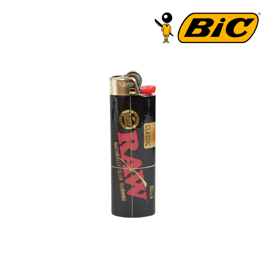 Bic Maxi Raw Black Lighter Tray/50