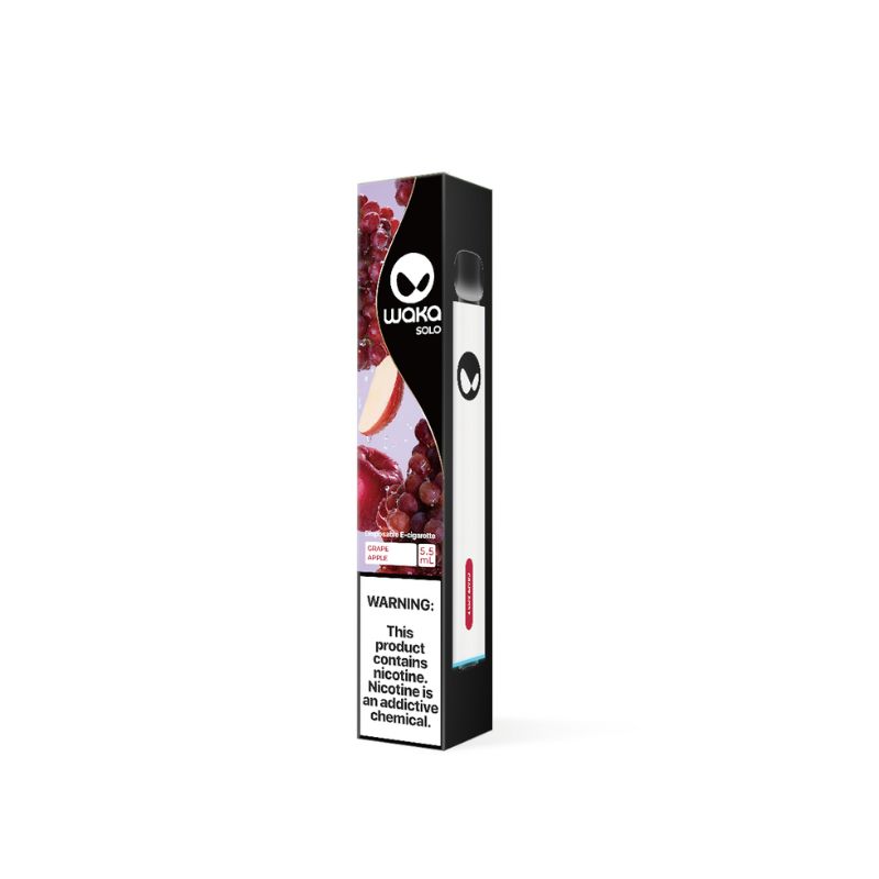 *EXCISED* Disposable Vape Waka Mini 700 Puff Grape Apple Box of 10