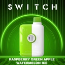 *EXCISED* Mr Fog Switch Disposable Vape Green Apple Raspberry Watermelon Ice 5500 Puffs Box Of 10