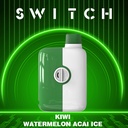 *EXCISED* Mr Fog Switch Disposable Vape Kiwi Watermelon Acai Ice 5500 Puffs Box Of 10