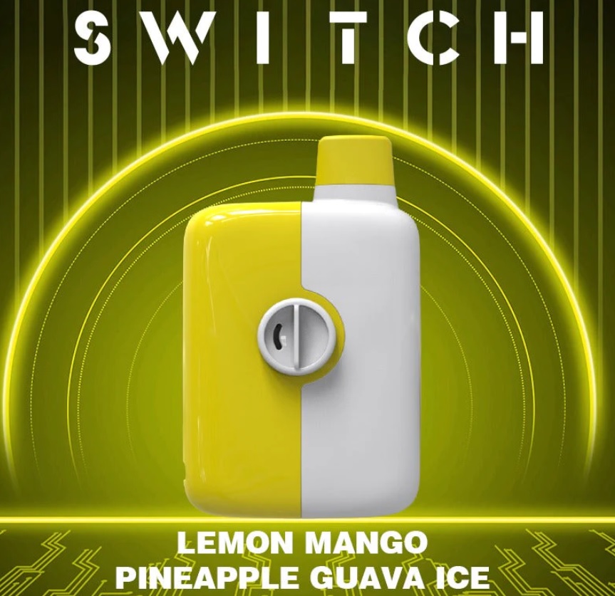 *EXCISED* Mr Fog Switch Disposable Vape Lemon Mango Pineapple Guava Ice 5500 Puffs Box Of 10