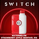 *EXCISED* Mr Fog Switch Disposable Vape Watermelon Strawberry Apple Menthol Ice 5500 Puffs Box Of 10