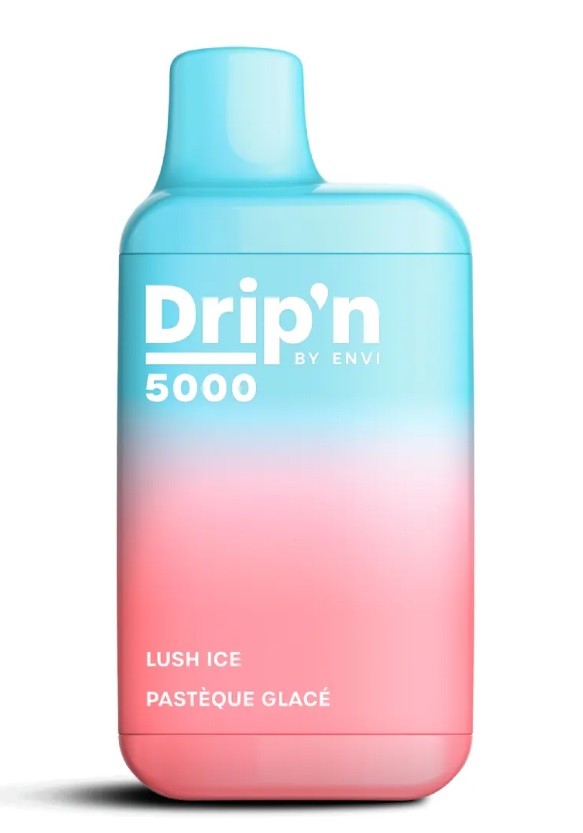 *EXCISED* Envi Drip'n Disposable Vape 5000 Puff Lush Ice Box Of 6