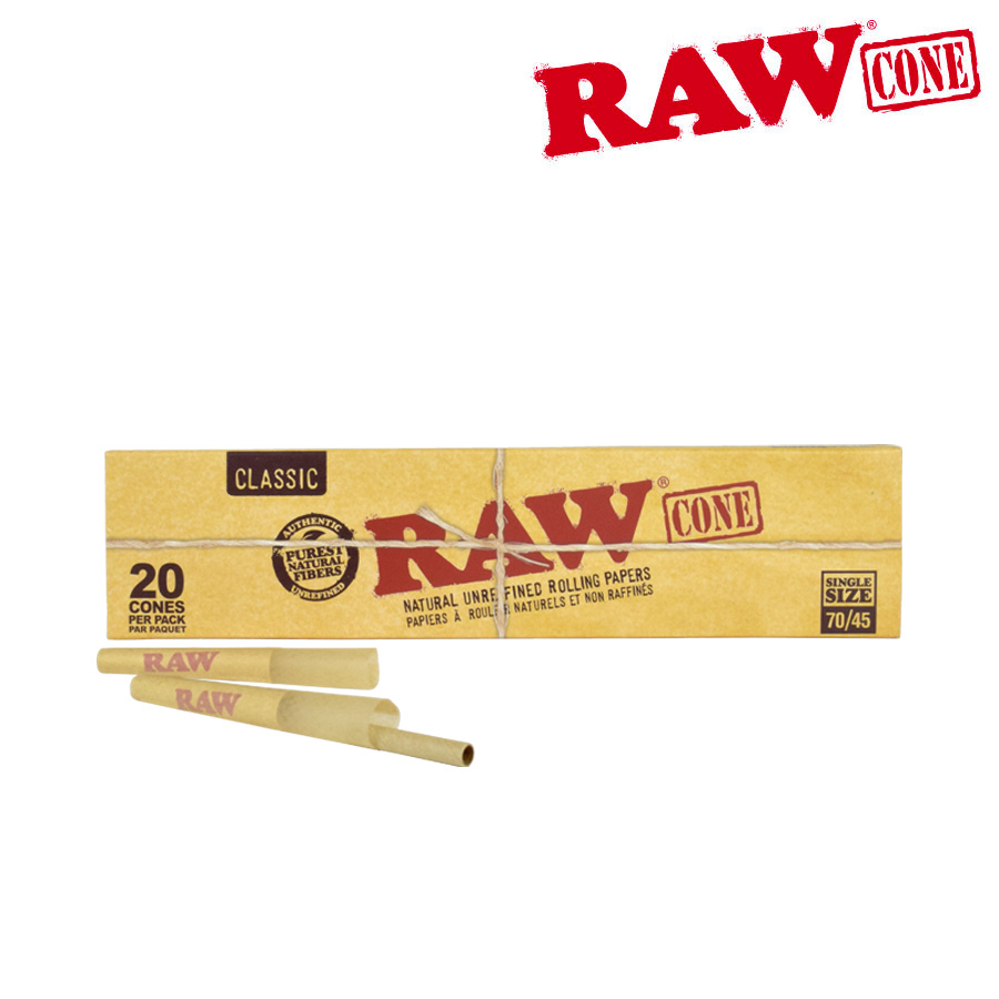 Rolling Cones Raw 70/45mm Box of 12