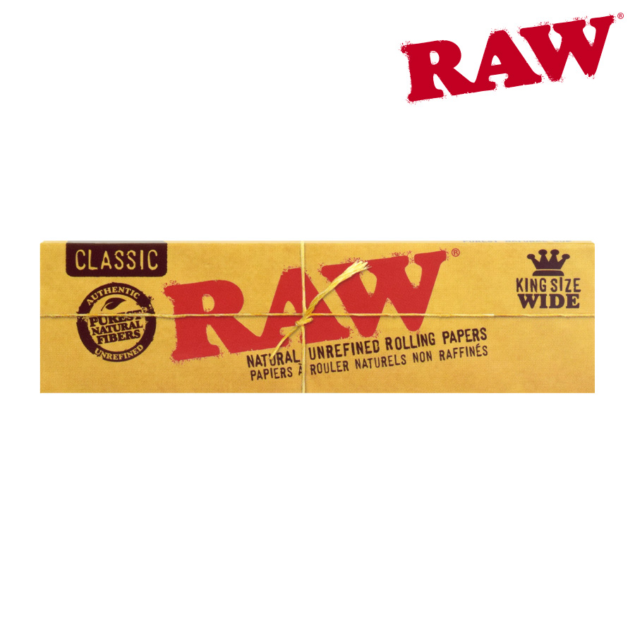 Rolling Papers Raw Classic King Size Wide Box of 50